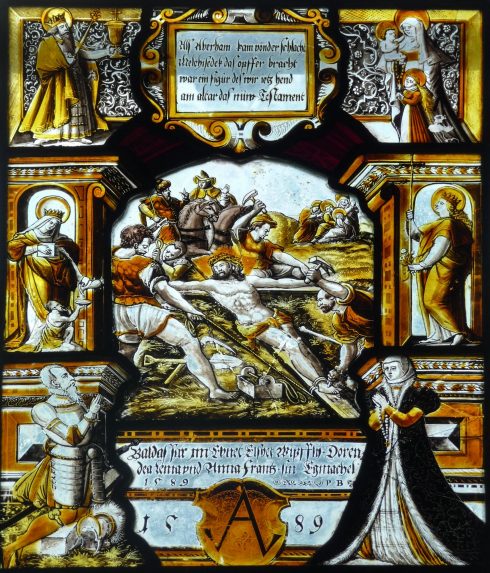 South window, Bifron Chapel (c.1589), Church of St Mary, Patrixbourne, Kent. | Photo: Peter Hildebrand
