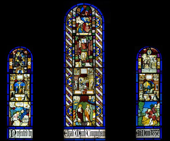 East window (16th / 17th century), Church of St Mary, Patrixbourne, Kent. | Photo: The Chapter, Canterbury Cathedral