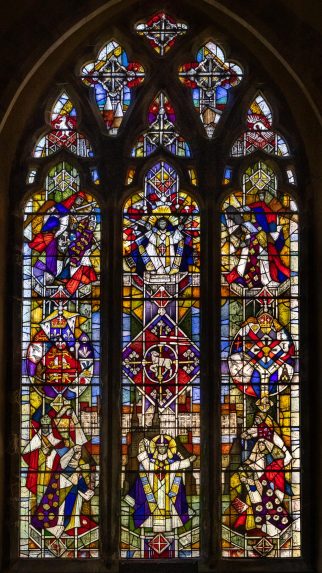 Lawrence Lee, Becket window (1970), Church of St John the Baptist, Penshurst, Kent. Lawrence Lee, Becket window (1970), Church of St John the Baptist, Penshurst, Kent. | Photo: Peter Hildebrand