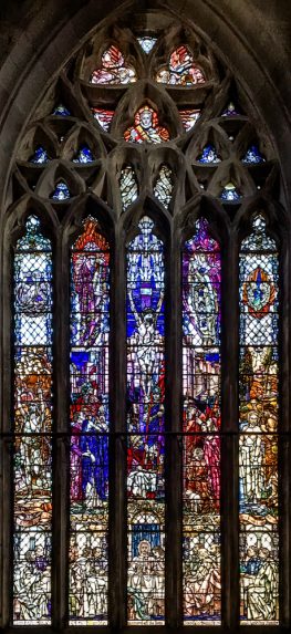 Douglas Strachan, east window (1920), St John's Kirk, Perth. | Photo: Revd. John Murdoch
