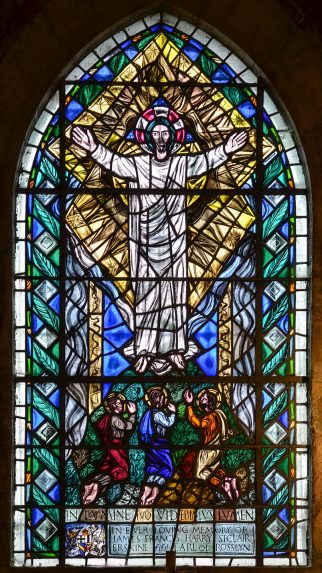 Patrick Pollen, Transfiguration window (1954), Rosslyn Chapel, Midlothian. | Photo: Peter Hildebrand