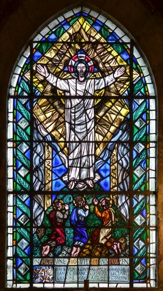 Patrick Pollen, Transfiguration window (1954), Rosslyn Chapel, Midlothian. Patrick Pollen, Transfiguration window (1954), Rosslyn Chapel, Midlothian. | Photo: Peter Hildebrand