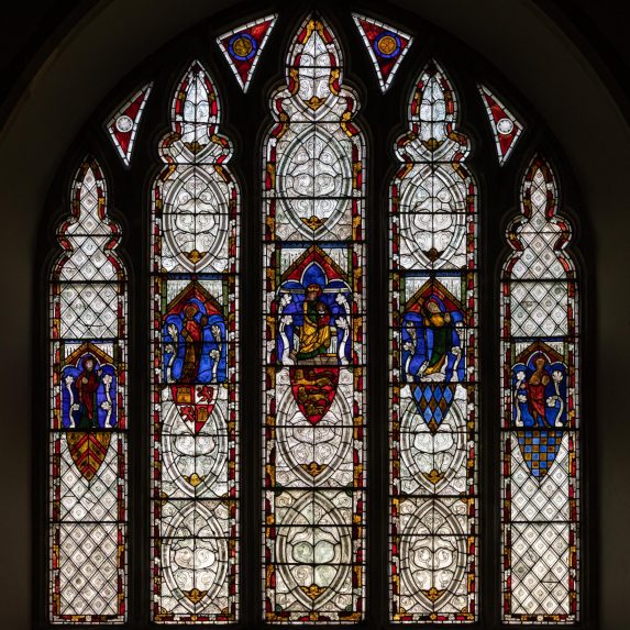 East window (early 14th century), Church of St Mary the Virgin, Selling, Kent. | Photo: Peter Hildebrand