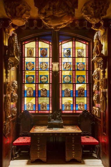 The Monk's Parlour window, Sir John Soane’s Museum, London. | Photo: Lewis Bush ©Sir John Soane’s Museum