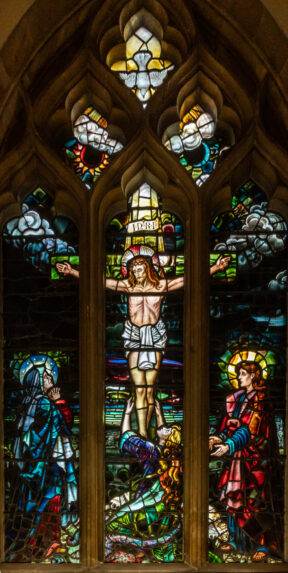 James Silvester Sparrow, south aisle of the nave (1906), Llandaff Cathedral, Cardiff. | Photo: Peter Hildebrand