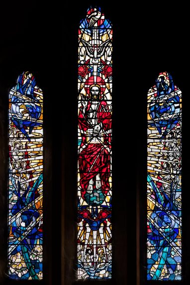 Francis Spear, west window (1962), Church of All Saints, Victoria Square, Penarth. | Photo: Peter Hildebrand