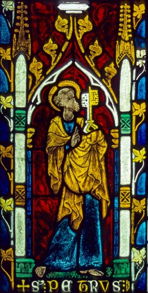 St Peter chancel window (1325), Church of St Nicholas, Stanford on Avon, Northamptonshire. | Photo: Barley Studio