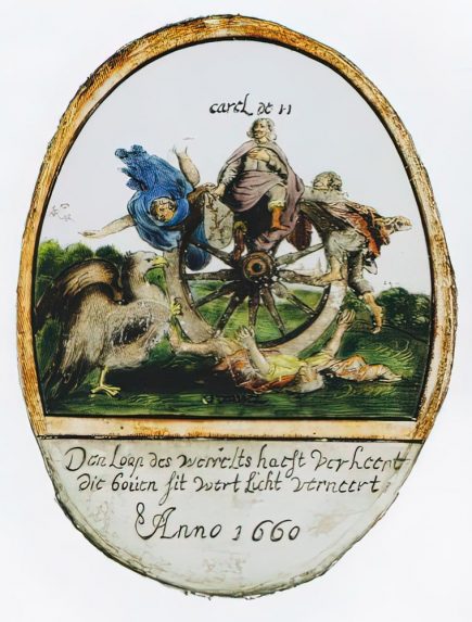 Wheel of Fortune (1660), Great Parlour, Strawberry Hill House, Twickenham, London. | Photo: Strawberry Hill House