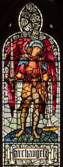 Edward Burne-Jones and Morris & Co., detail ofwest window (1890), Church of St John the Apostle, Torquay, Devon. | Photo: Peter Hildebrand