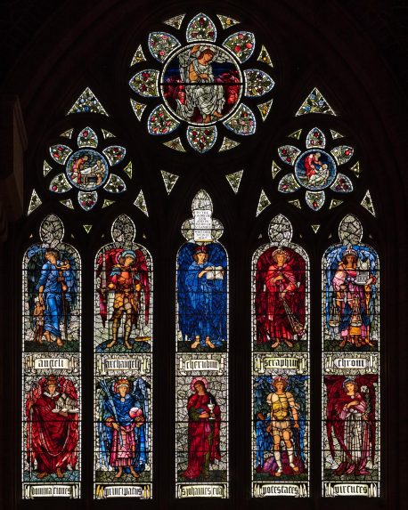 Edward Burne-Jones and Morris & Co., west window (1890), Church of St John the Apostle, Torquay, Devon. | Photo: Peter hildebrand