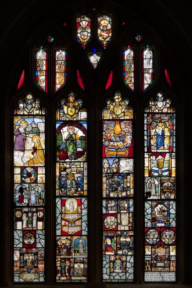 Swiss & German artists, east window (16th & 17th century), Church of St. Andrew, Trent, Dorset. | Photo: Peter Hildebrand