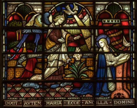Clayton & Bell, detail of lower east window (1887), Truro Cathedral. | Photo: Michael Swift