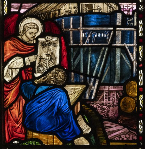 Henry Payne & Richard Stubington, detail of chancel south window (1907), Church of the Holy Saviour, Tynemouth, North Shields. Henry Payne & Richard Stubington, detail of chancel south window (1907), Church of the Holy Saviour, Tynemouth, North Shields. | Photo: Peter Hildebrand