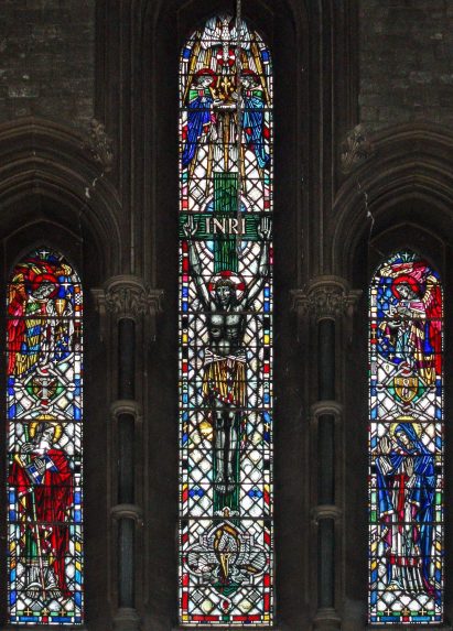 William Wilson and John Blyth, east window (1953), New Testament Church of God, Strood, Kent. William Wilson and John Blyth, east window (1953), New Testament Church of God, Strood, Kent. | Photo: Jeff Hopewell