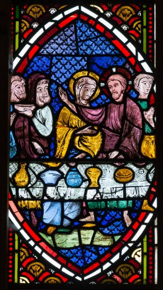 Detail from Apse windows (13th century), Church of St Mary & St Nicholas, Wilton, Salisbury, Wiltshire. | Photo: Peter Hildebrand