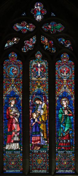 Nathaniel Westlake and Lavers & Barraud, Bennet window (1864), Worcester Cathedral. | Photo: Peter Hildebrand