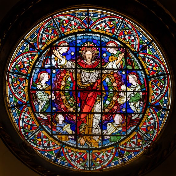 Clayton & Bell, east window (1859), Church of St Michael Cornhill, London EC3 Clayton & Bell, east window (1859), Church of St Michael Cornhill, London EC3 | Photo: Peter Hildebrand