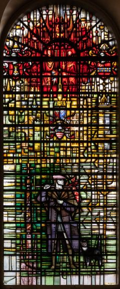 John Hayward, Dick Whittington memorial window (1969), Church of St Michael Paternoster Royal, London. | Photo: Peter Hildebrand