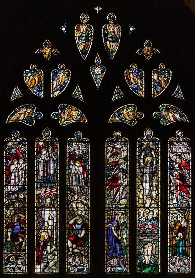 Reginald Hallward, south window, south transept (c.1912), Holy Trinity Church, St Andrews, Fife. | Photo: Peter Hildebrand