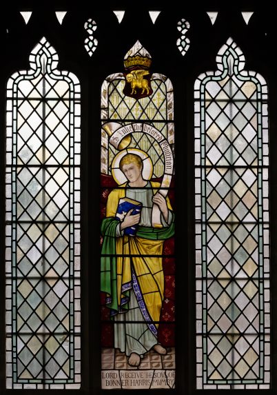 M H N Cuthbert Atchley, nave north aisle window (1929), Church of St James, Milton, Southsea. | Photo: Peter Hildebrand