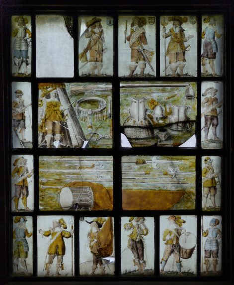 East window of the south-east chapel, (c.1660-64), Church of St Chad, Farndon, Cheshire. East window of the south-east chapel, (c.1660-64), Church of St Chad, Farndon, Cheshire. | Photo: Jonathan and Ruth Cooke