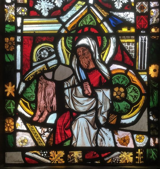 Detail of easternmost south window of south aisle (c.1334), Church of St Wilfrid, Grappenhall, Cheshire. | Photo: Penny Hebgin-Barnes