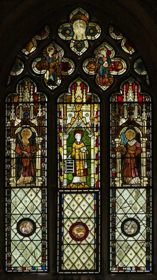 Middle window of the north aisle (1346-62), Church of St Michael, Heydour, Lincolnshire. Middle window of the north aisle (1346-62), Church of St Michael, Heydour, Lincolnshire. | Photo: Peter Hildebrand
