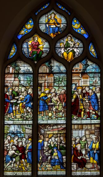 Abraham van Linge, east window (c.1634), All Saints Church, Messing, Essex. Abraham van Linge, east window (c.1634), All Saints Church, Messing, Essex. | Photo: Chris Parkinson