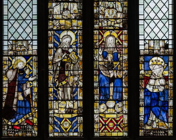 Detail of easternmost south window (c.1475), Chapel, Browne's Hospital, Stamford, Lincolnshire. | Photo: Peter Hildebrand