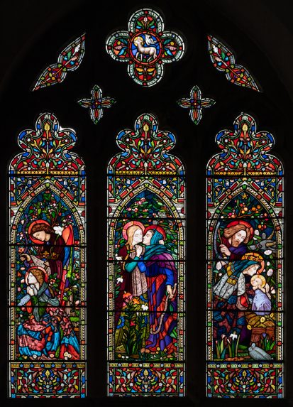 Michael F Halliday, Edward Burne-Jones and Lavers & Barraud, south chancel window (1860), Church of St Columba, Topcliffe, Yorkshire. Michael F Halliday, Edward Burne-Jones and Lavers & Barraud, south chancel window (1860), Church of St Columba, Topcliffe, Yorkshire. | Photo: Peter Hildebrand