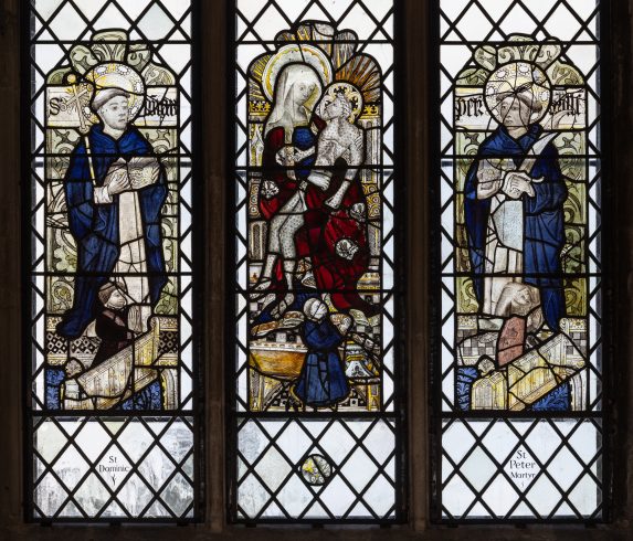 Over the north door of the nave (late15th century), Holy Trinity, Long Melford, Suffolk. Over the north door of the nave (late15th century), Holy Trinity, Long Melford, Suffolk. | Photo: Peter Hildebrand