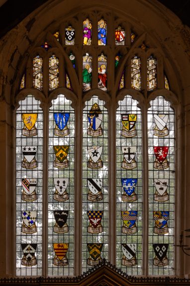 Joseph Hale Miller, east window (c.1816), Church of St Mary & All Saints, Whalley, Lancashire. Joseph Hale Miller, east window (c.1816), Church of St Mary & All Saints, Whalley, Lancashire. | Photo: Peter Hildebrand