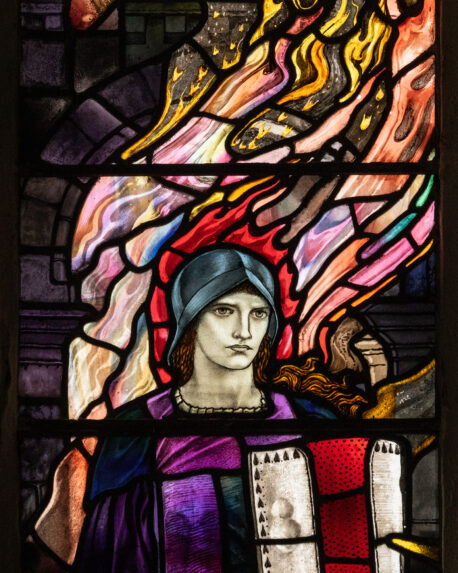 Karl Parsons, detail of south aisle (1912), Church of All Saints, Eastchurch, Kent. | Photo: Peter Hildebrand