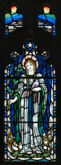 Karl Parsons, 'Peace' west window south lancet (1922), Christ Church, Fulham, London. | Photo: Peter Hildebrand