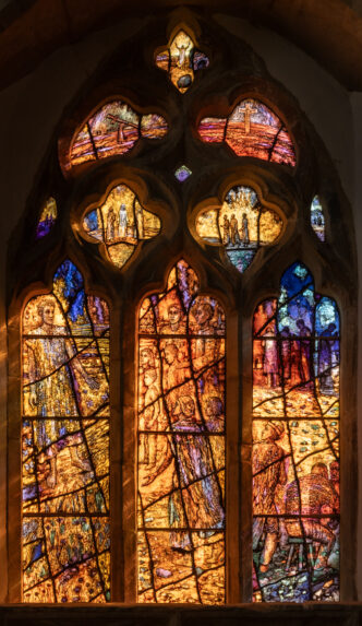 Thomas Denny, Chancel south 1 (2020), Church of St James the Apostle, Grafton Underwood, Northamptonshire. Thomas Denny, Chancel south 1 (2020), Church of St James the Apostle, Grafton Underwood, Northamptonshire. | Photo: Peter Hildebrand