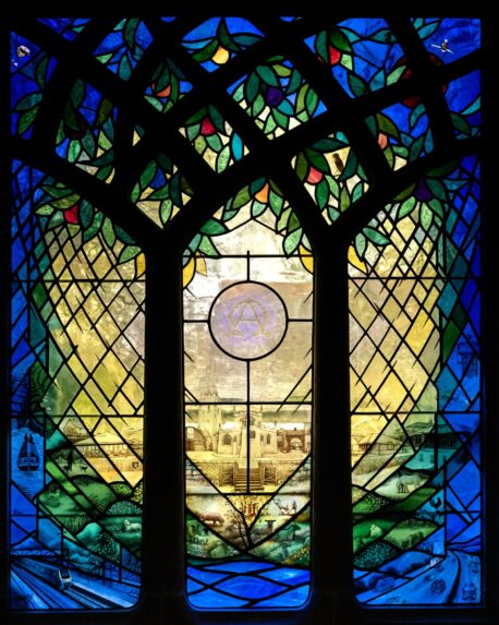 Tony Naylor, The Window of Hope (2015), Church of St Mary the Virgin, Lapworth, Warwickshire. | Photo: Peter Hildebrand