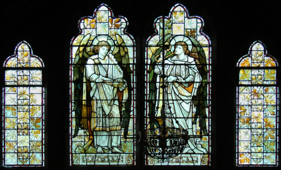 Walter J. Pearce and Heaton, Butler & Bayne, Clerestory (c.1897), Church of St Peter, Hale, Cheshire. Walter J. Pearce and Heaton, Butler & Bayne, Clerestory (c.1897), Church of St Peter, Hale, Cheshire. | Photo: Alec Hamilton