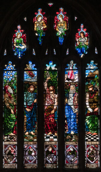 H. A. Kennedy and Belham & Co, west window (1877), Church of All Saints, Langport, Somerset. | Photo: Peter Hildebrand