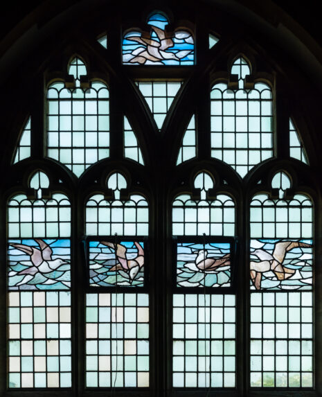 Heywood Sumner, north nave window, Church of St Mary the Virgin, Lynton, Devon. Heywood Sumner, north nave window, Church of St Mary the Virgin, Lynton, Devon. | Photo: Peter Hildebrand